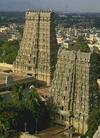 Gopuram Towers, Meenakshi, Madurai