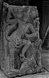 Shiva Killing an Asura, Badami Sculpture