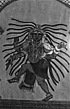 Lord Shiva Performing His Cosmic Dance of Destruction