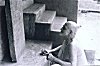 Temple Priest Reading a Inscription