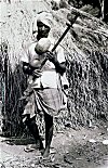 Vagabond Beggar with String Instrument