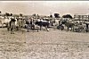 Crowd Gathered for a Village Fair