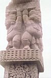 Carved Pillar, Sanchi