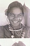 Nose and Neck Ornaments of a Tribal Woman