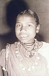 Elaborate Neck Ornaments of a Folk Dancer