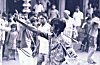 A Young Devotee at the Bhujalia Festival