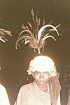 Dancers and his Headgear made with Feathers