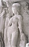 Woman from a Badami Sculpture