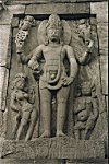 Towering Sculpture of Lord Vishnu