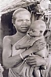 A Young Santali Mother and her Child