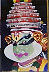 Painted Face of a Kathakkali Dancer
