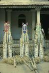 Horse Offerings, Madurai, Tamilnadu