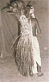 Feather Decorations of a Tribal Dancer