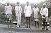 Five Men of  Korku Tribe