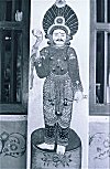 Mural of a Doorkeeper at a Temple