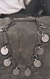 Necklace made with coins