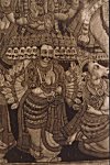 Ten Headed Rawana as Devotee of Lord Shiva