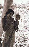 Tribal Woman with Child