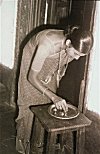 Girl Preparing for Puja (worship)