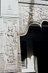 Carvings on a Temple Entrance