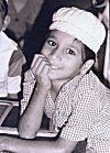 Muslim Pupil at an Urdu Language School