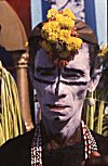 Ash Covered Face of a Fortune Teller