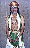 A Student of Bharatanatyam