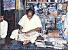 Umesh Kamat at Kamat Shop, 1990