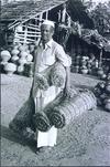 Man with Coir Ropes