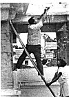 K.L. Kamat  Photographing a Temple