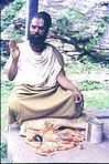 A Sadhu in the Himalayas