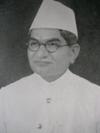 Portrait of Dr. Bhopatkar, a Congress Leader of Sindh