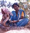 Woman Snake Charmer, Goa