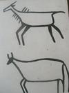 Deer Motifs from Rock Paintings