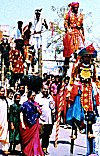 Walking Tall -- Krishna being honored in hometown of Honavar