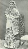 Parsi Lady in Regulation Dress