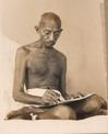 Gandhi at Study