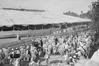 Crowds Gathered Outside of  Congress Convention