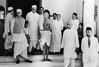 Gandhi with Congress Leaders