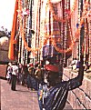 The devotee at Karaga (offerings to mother earth)