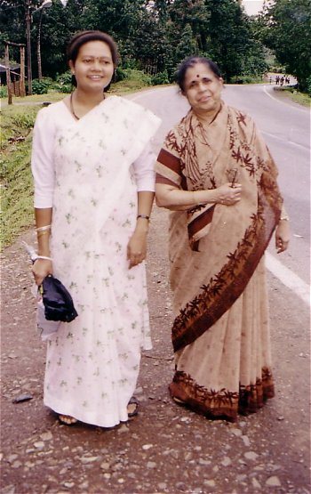 Jyotsna at Fieldwork 
