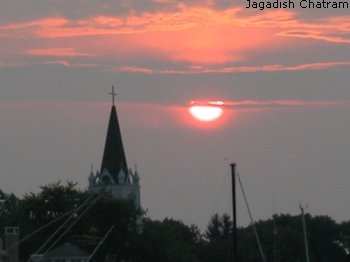 Sunrise at Mackinac Island