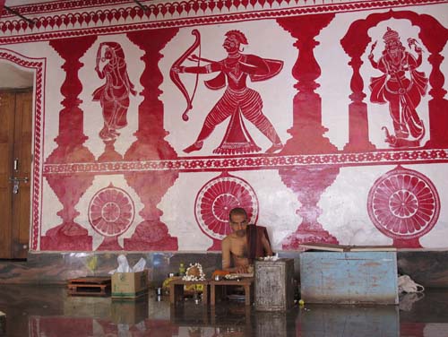 Mural of Marikamba Temple 